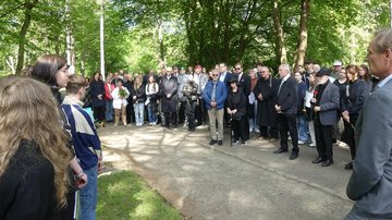 Gedenkveranstaltung zum Tag der Befreiung am 8. Mai in Leipzig