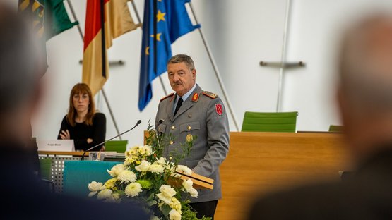Zentrale Gedenkveranstaltung im Sächsischen Landtag, Volkstrauertag 2023